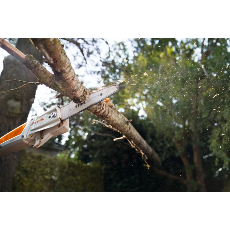 PERCHES D'ELAGAGE A BATTERIE STIHL POUR TRAVAILLER EN HAUTEUR EN TOUTE  SECURITE - MAISON MAYOUD