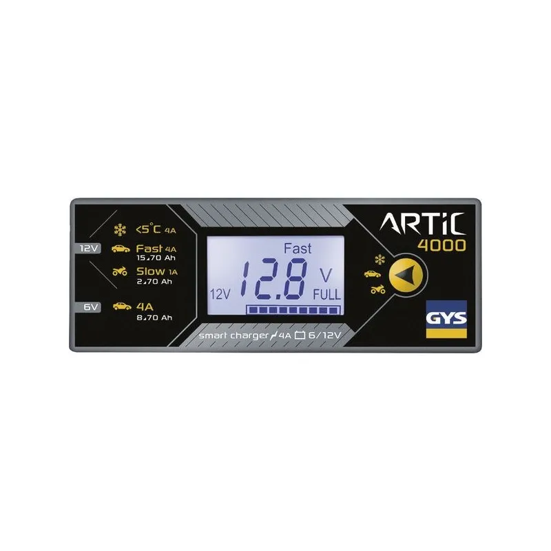 Chargeur automatique 6-12V batterie GYS Artic 4000