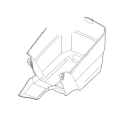 Bac inférieur tondeuse à batterie Stihl RMA235 / Viking MA235