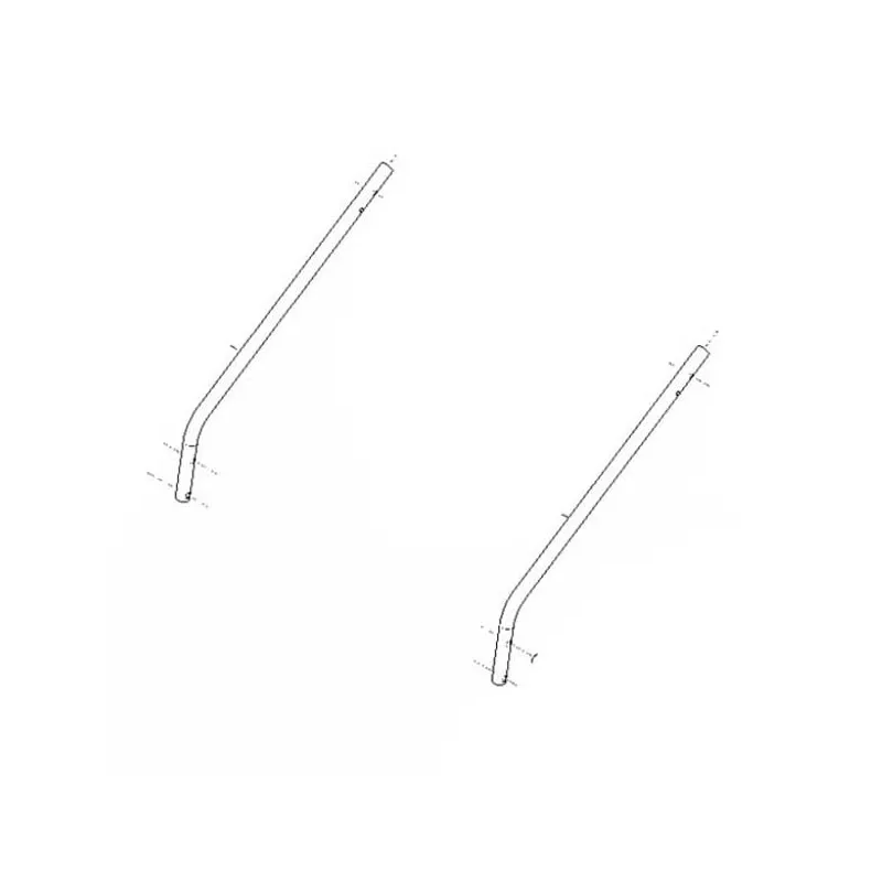 Guidon partie inférieure tondeuse à batterie Stihl RMA235 / Viking MA235