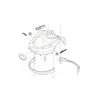 Kit capot supérieur robot tondeuse Stihl