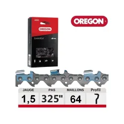 Chaine tronçonneuse OREGON 21BPX064E ControlCut 325 1.5mm 64 dents