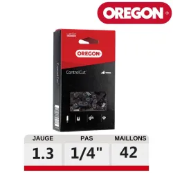 Chaine tronçonneuse Oregon 25AP042E ControlCut 1/4" .050 42 dents
