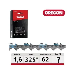 Chaine Oregon tronçonneuse STIHL carrée 62 dents PowerCut - 22LPX062E