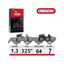 Chaine tronçonneuse OREGON professionnelle 64 dents .325 050 - 20LPX064E