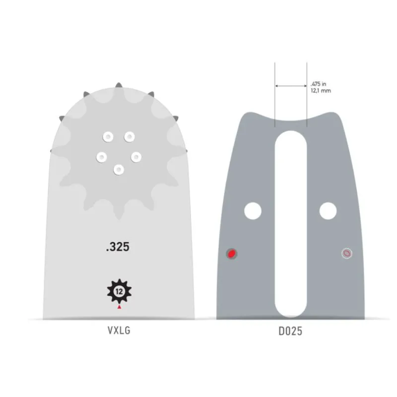 Guide chaîne tronçonneuse Oregon 50 cm 325 063 81 dents - 203VXLGD025