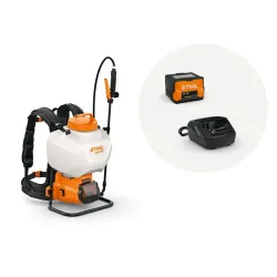 Pulvérisateur à batterie SGA 60 STIHL - Pack batterie et chargeur