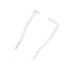 Guidon supérieur tondeuse à batterie Stihl RMA2RT