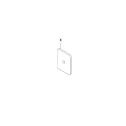 Filtre à air débroussailleuse Husqvarna 543RB, 543RS - 501185001