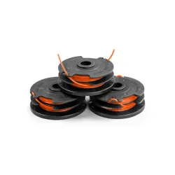 Bobine de débroussailleuse Husqvarna A15B - Lot de 3