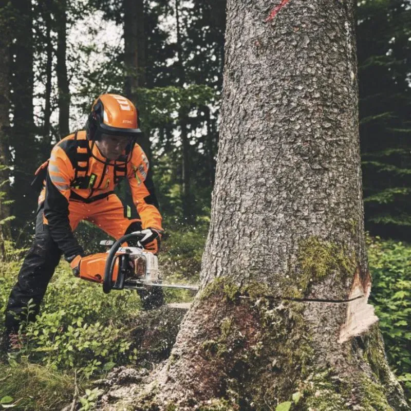 Tronçonneuse thermique MS 400 C-M - SL50CM - 36 RM - STIHL-en situation