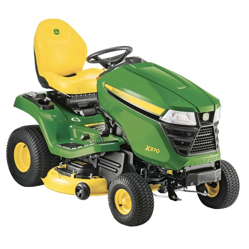 Tondeuse autoportée X370 + COUPE 48" ACCEL DEEP JOHN DEERE