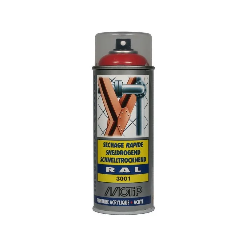 Laque acrylique rouge Iseki