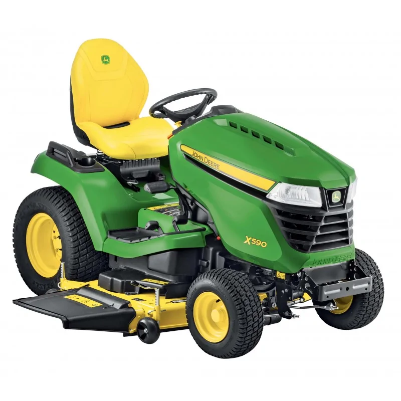Tondeuse autoportée X590 + COUPE 48" ACCEL DEEP JOHN DEERE