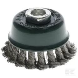 Brosse métallique M14 65 mm en acier inoxydable