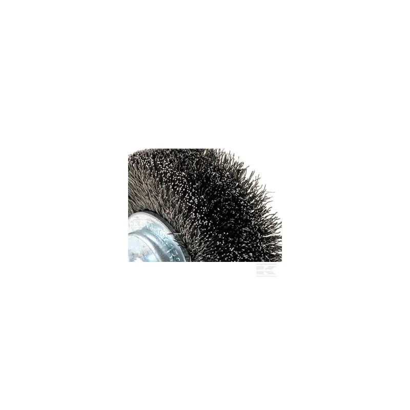 Brosse métallique ronde 75 mm