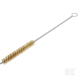 Brosse de nettoyage pour buse D10x100x300, fil de laiton sertis 0,15