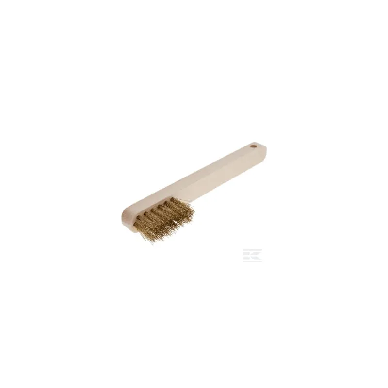 Brosse pour bougies d'allumage 3 rangées cr-BRW 020 T18 bois