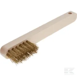 Brosse pour bougies d'allumage 3 rangées cr-BRW 020 T18 bois