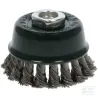 Brosse métallique M14 65 mm en acier inoxydable