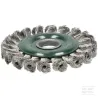 Brosse métallique en acier inoxydable 115 mm
