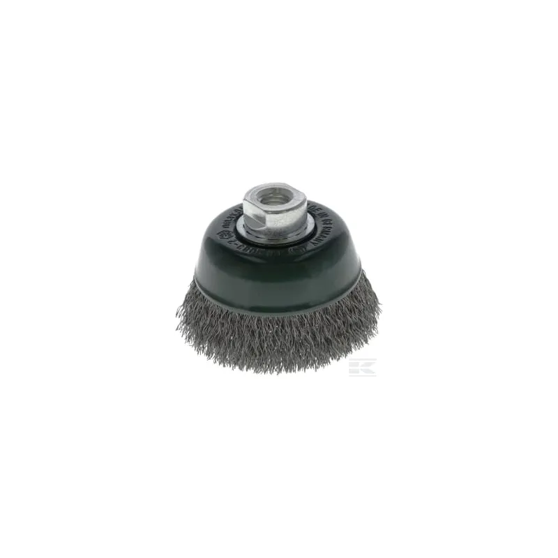 Brosse métallique M14 80 mm en acier inoxydable