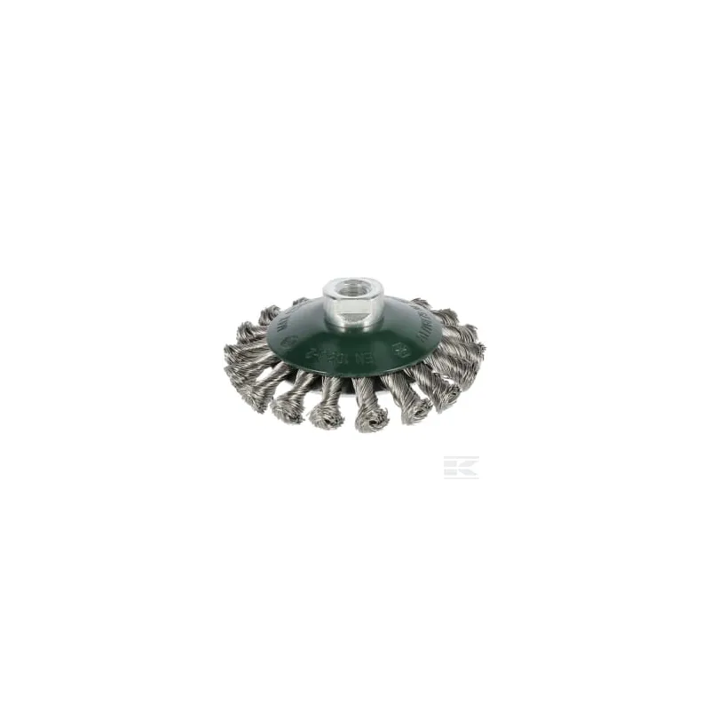 Brosse métallique M14 0,5x115 mm acier inoxydable