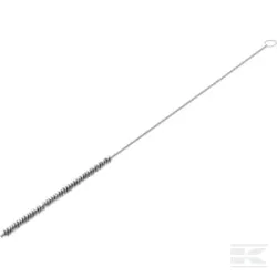 Brosse de nettoyage pour buse D5x100x320 en fil d'acier ondulé 0,10