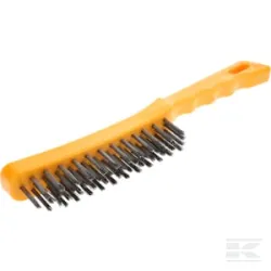 Brosse métallique à 4 rangées str-STW035 plastique