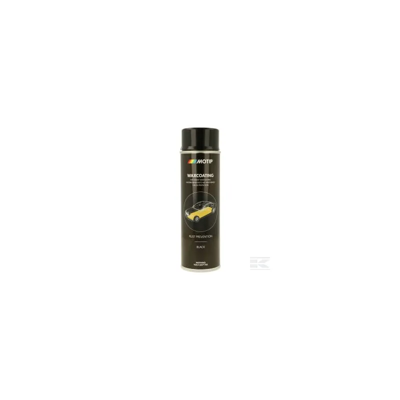 Revêtement en cire antirouille noir 500 ml
