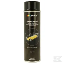 Revêtement en cire antirouille noir 500 ml