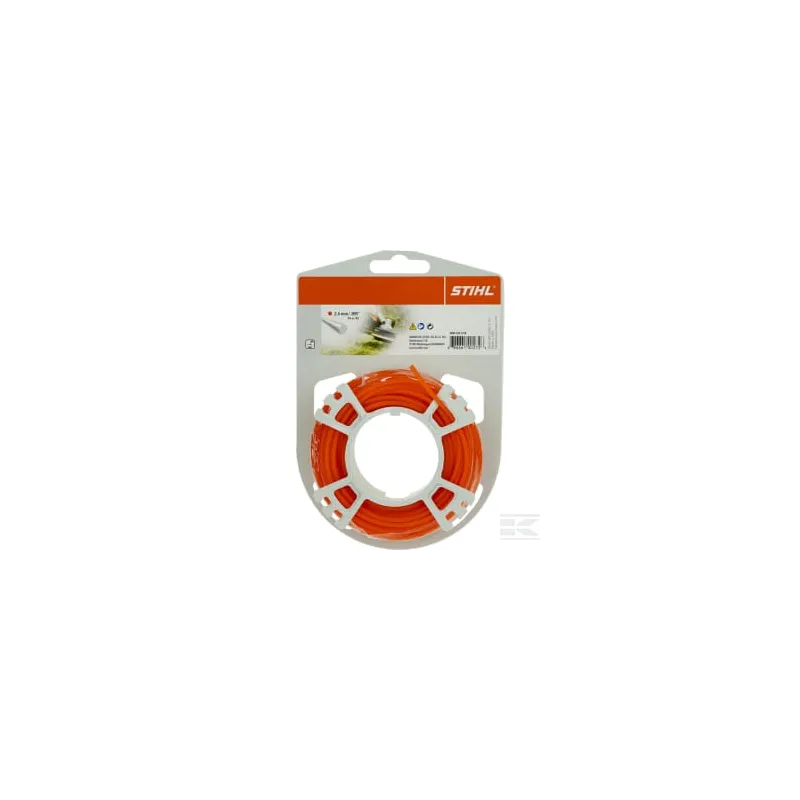 Fil de coupe rond Ø2,4 mm x 14 m orange, Stihl