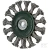 Brosse métallique pour roues 6 mm 0,5x75 mm acier inoxydable