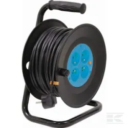 Enrouleur de câble électrique 25 m - 3×1,5 - 4P+T HO5VV-F 230 V