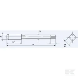 Taraud pour V-COIL M10x1