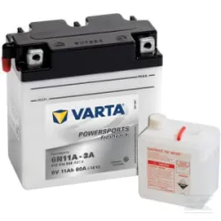Batterie 6V 11Ah 80A Sports motorisés Freshpack VARTA