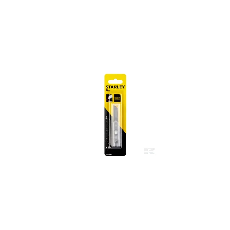 Ensemble de couteaux sectionnels 9 mm 10 pièces