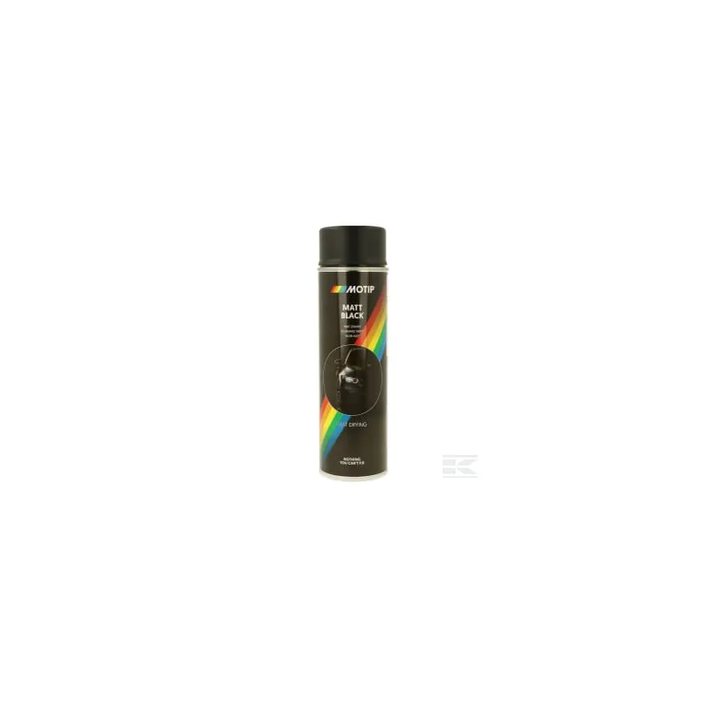 Vernis noir mat 500 ml