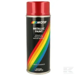 Vernis métallique rouge 400ml