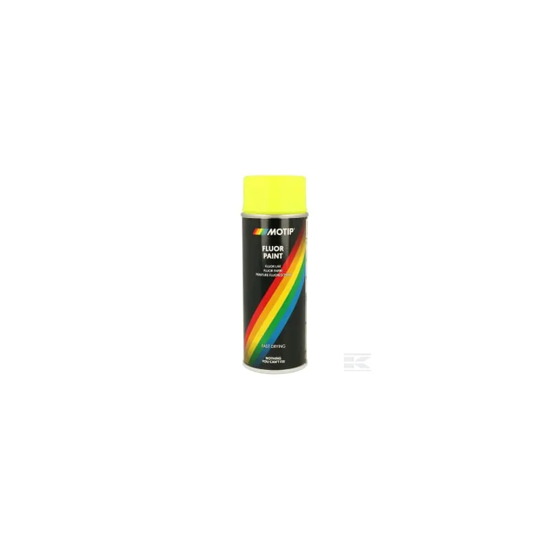 Peinture fluo. jaune 400 ml