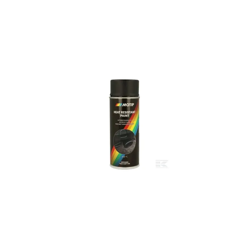 Peinture hte temp. noir 800°C
