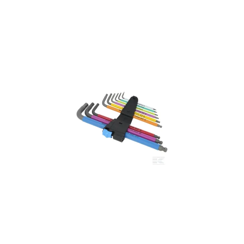 Jeu de tournevis d'angle 950/9 Hex-Plus