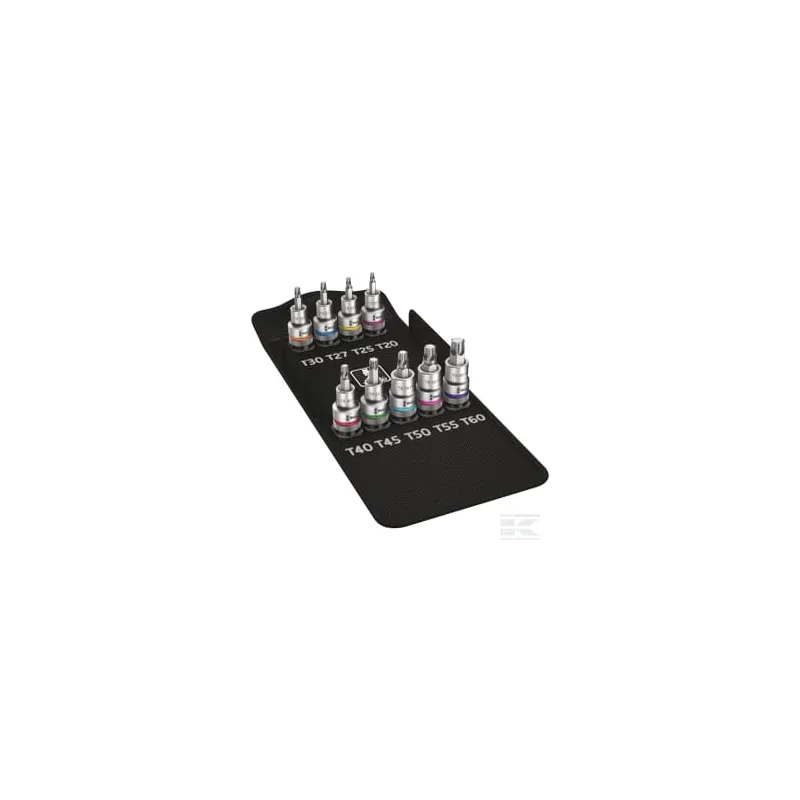 Jeu douilles à embout Torx 9pc