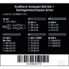 Clé à chocs Kraftform Kompakt 900 Set 1