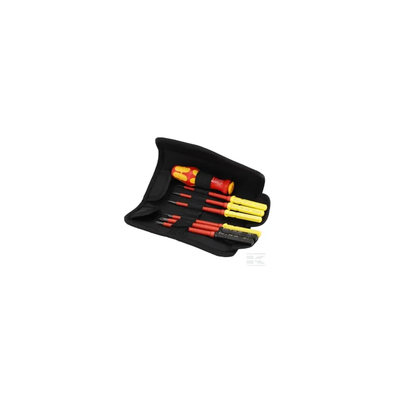 Jeu de tournevis compacts VDE 7 pcs