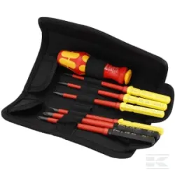 Jeu de tournevis compacts VDE 7 pcs