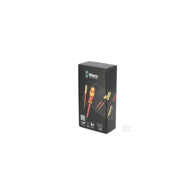 Jeu de tournevis compacts VDE 7 pcs