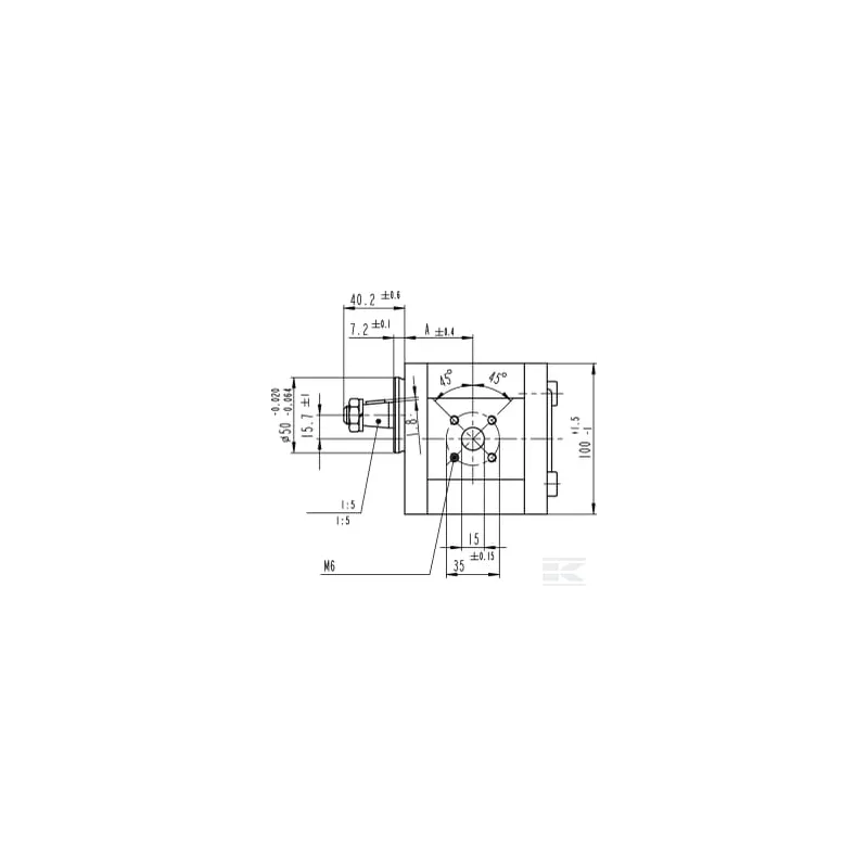 Pompe hydraulique AZPF-11-004RCN20MB Bosch Rexroth
