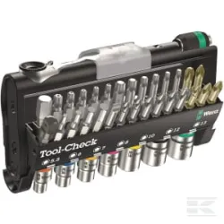 Jeu de douilles 1/4" Tool-Check 1
