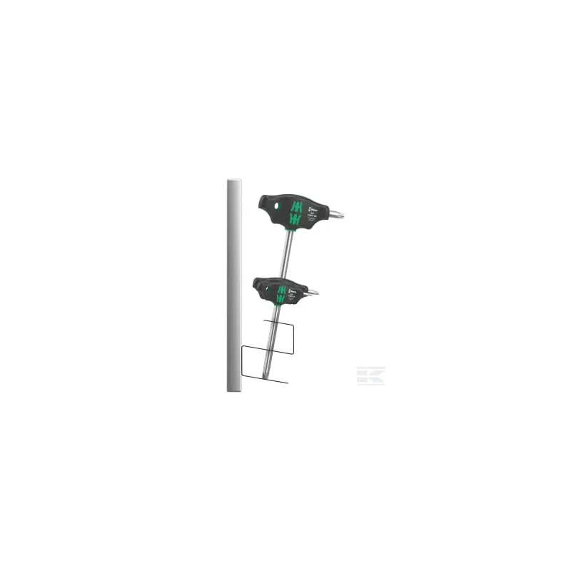 Jeu de tournevis à manche en T 467/7 TORX HF Set 2